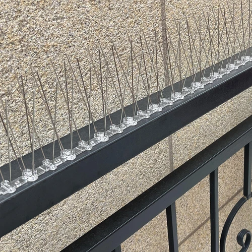 Spikes tegen vogels, op plastic strip, 10 stuks - 13 ['vogelafschrikker', ' anti-vogelspikes', ' spikes tegen vogels', ' metalen afschrikspikes', ' stalen spikes tegen duiven', ' spikes voor vensterbank', ' strip met spikes tegen vogels', ' strip met spikes voor vogels', ' plastic strips voor vogels', ' bescherming tegen vogels', ' bescherming tegen duiven', ' bescherming van gevel tegen vogels', ' vogels afschrikken', ' schone vensterbank', ' spikes op plastic strip', ' set spikes voor vogels', ' effectieve bescherming tegen duiven', ' vogels', ' afschrikspikes voor vogels', ' strips om vogels af te schrikken', ' hoe vogels effectief af te schrikken', ' spikes veilig voor vogels', ' strips met spikes veilig voor vogels']