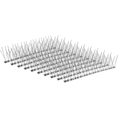 Spikes voor vogels, op metalen strip, 10 stuks - 2 ['vogelafschrikker', ' vogelspikes', ' spikes tegen vogels', ' metalen afschrikspikes', ' stalen spikes tegen duiven', ' spikes voor vensterbank', ' strip met spikes tegen vogels', ' strip met spikes voor vogels', ' roestvrije strips voor vogels', ' bescherming tegen vogels', ' bescherming tegen duiven', ' bescherming van gevel tegen vogels', ' vogels afschrikken', ' schone vensterbank', ' spikes op metalen strip', ' set spikes voor vogels', ' effectieve bescherming tegen duiven', ' vogels', ' afschrikspikes voor vogels', ' strips om vogels af te schrikken', ' hoe vogels effectief af te schrikken', ' spikes veilig voor vogels', ' strips met spikes veilig voor vogels']
