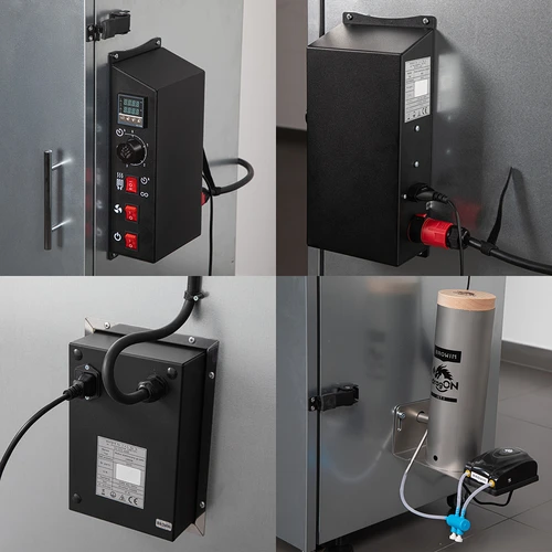 Stalen dragON-rookoven 220 L – met digitale controller - 5