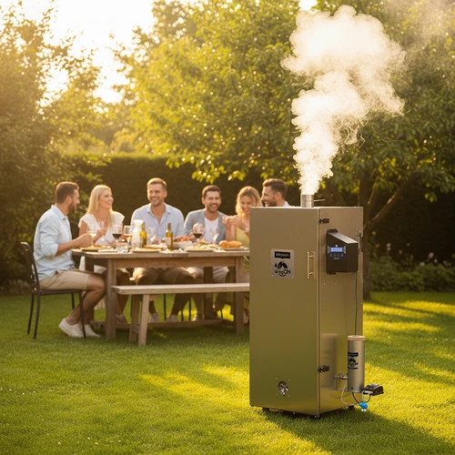 Stalen rookoven dragON 220 L, IQ – met Wi-Fi-besturing - 15