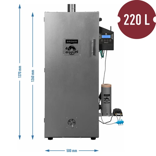 Stalen rookoven dragON 220 L, IQ – met Wi-Fi-besturing - 9
