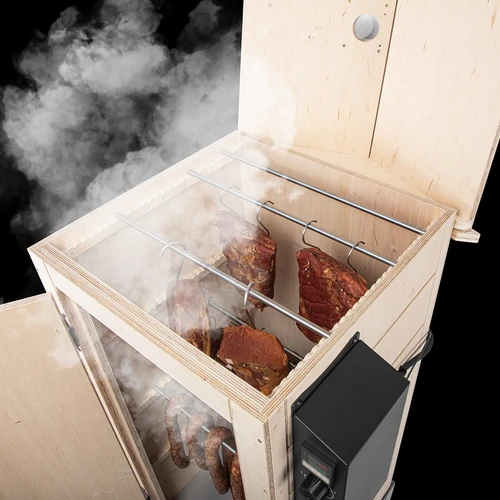 Stangen voor rookovens van multiplex, lengte 46 cm, Ø 1 cm, 4 st. - 4