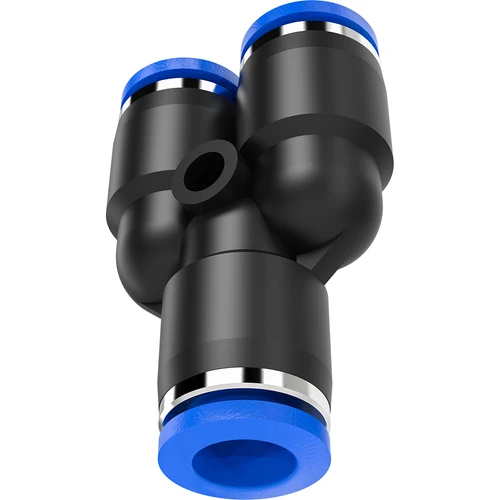 Steekverbinder 10 mm, type Y - 1 stuk - 5 ['accessoires voor distilleerapparaat', ' modulaire distilleerapparaat', ' slangverbinder', ' Y-verbinder']