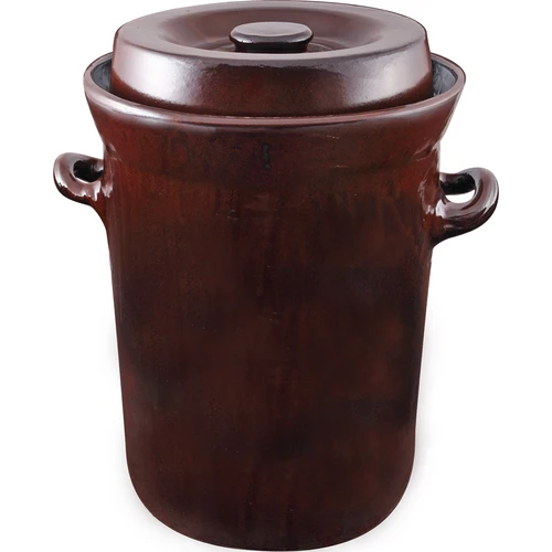 Steengoed - 15l pot voor fermentatie met waterafdichting en deksel  - 1 ['pot voor het fermenteren van kool', ' pot voor het fermenteren van augurken', ' pot voor fermentatie', ' pot voor het fermenteren van kool met watermantel', ' pot voor het fermenteren van kool 50 l', ' pot voor het fermenteren van kool met kraag 20 l', ' aardewerken pot voor fermentatie', ' bolesławiec potten voor fermentatie', ' pot voor het fermenteren van kool castorama', ' aardewerken pot voor het fermenteren van kool 10 l', ' rustieke pot']
