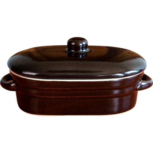 Steengoed - pot voor reuzel, langwerpig met deksel 0,75L  - 1 ['potten voor reuzel', ' pot voor reuzel', ' aardewerken pot voor reuzel', ' steengoed pot voor reuzel', ' steengoed pot voor reuzel', ' pot voor reuzel steengoed\r\n']