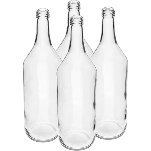 Tafel Fles 1 L met dop fi28 - 4 stuks - 3 ['fles voor wodka', ' flessen voor wodka', ' tafel flessen', ' monopolfles', ' monopolfles', ' tafel fles 1000 ml', ' doorzichtige fles', ' flessen 1 L', ' literflessen', ' doorzichtige fles met dop', ' fles voor sap', ' tafel fles met dop', ' flessen met doppen', ' flessen voor dranken']