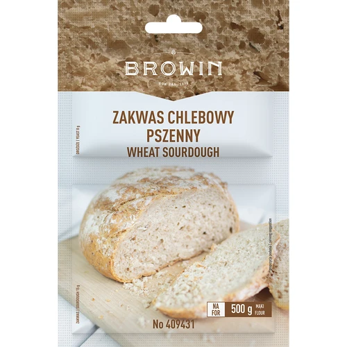 Tarwe zuurdesemstarter met gist - 23 g  - 1 ['blijf thuis', ' hoe maak je brood', ' recept voor tarwebrood', ' zuurdesembrood', ' zuurdesemgebak', ' huisgemaakt brood', ' zuurdesemstarter', ' zuurdesembrood met gist', ' brood zonder het huis te verlaten']