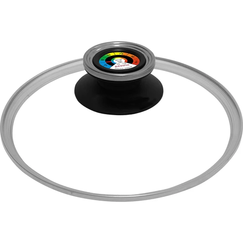 Thermometer-handvat voor deksel (0°C tot +120°C) Ø8,5cm - 2 ['keukenthermometers', ' thermometer-handvat voor potten', ' thermometer voor deksel', ' handvat met thermometer', ' knop met thermometer', ' thermocontroller voor deksel']