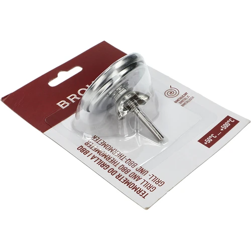 Thermometer voor grill en BBQ, van 50 tot +500°C, bimetalen, 5,3cm - 4 ['thermometer voor grill en BBQ', ' culinair thermometer voor grill', ' welke thermometer voor BBQ', ' welke thermometer voor grill', ' hoe de temperatuur op de grill meten', ' welke grilltemperatuur', ' bimetalen thermometer voor grill', ' thermometer tot +500°C', ' beste thermometer voor grill', ' thermometer voor grilldeksel', ' cadeau-idee', ' thermometer voor bakken', ' thermometers voor bbq', ' grill', ' thermometer voor rookoven']