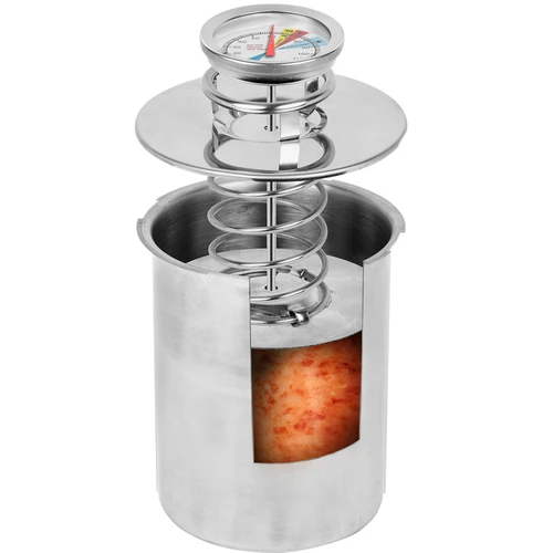 Thermometer voor hamkoker 0,8 kg (0°C tot +120°C) 9,0cm - 3 ['thermometer voor hamkoker', ' voor vleeswaren', ' voor vlees', ' voor gerechten', ' voor koken', ' hamkoker 0', '8 kg', ' accessoires voor hamkoker', ' thermometer met gekleurde wijzerplaat', ' keukenthermometer']