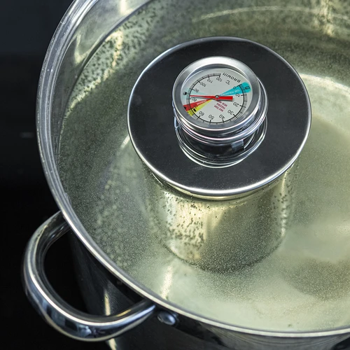 Thermometer voor hamkoker 0,8 kg (0°C tot +120°C) 9,0cm - 8 ['thermometer voor hamkoker', ' voor vleeswaren', ' voor vlees', ' voor gerechten', ' voor koken', ' hamkoker 0', '8 kg', ' accessoires voor hamkoker', ' thermometer met gekleurde wijzerplaat', ' keukenthermometer']
