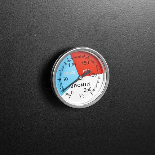 Thermometer voor rokerij en BBQ (0°C tot +250°C) 5,2cm - 5 ['thermometer voor bbq', ' thermometer voor grill', ' thermometer voor barbecue', ' thermometer voor rokerij', ' vleesthermometer voor grillen']