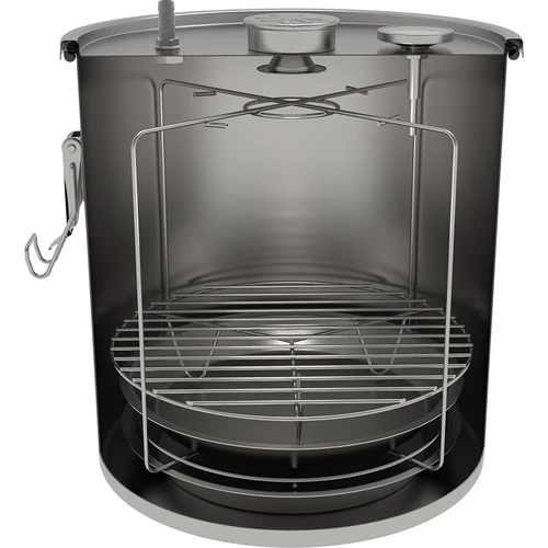 Thuisrokerij 5 kg - 4 ['rokerij in een pot', ' manier van vis roken', ' kaas roken', ' vlees roken', ' vis roken', ' roken thuis', ' roken zonder rook', ' gerookte zalm', ' gerookte kip', ' gerookte karper', ' thuisrokerij', ' roken thuis', '\r\nRokerij in een pot van 18l voor op een gasfornuis', ' rokerij voor op een gasfornuis']
