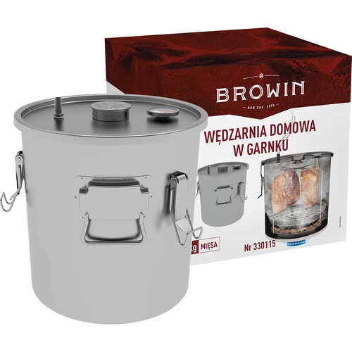 Thuisrokerij 5 kg - 9 ['rokerij in een pot', ' manier van vis roken', ' kaas roken', ' vlees roken', ' vis roken', ' roken thuis', ' roken zonder rook', ' gerookte zalm', ' gerookte kip', ' gerookte karper', ' thuisrokerij', ' roken thuis', '\r\nRokerij in een pot van 18l voor op een gasfornuis', ' rokerij voor op een gasfornuis']