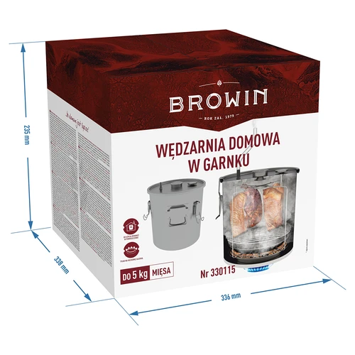 Thuisrokerij 5 kg - 10 ['rokerij in een pot', ' manier van vis roken', ' kaas roken', ' vlees roken', ' vis roken', ' roken thuis', ' roken zonder rook', ' gerookte zalm', ' gerookte kip', ' gerookte karper', ' thuisrokerij', ' roken thuis', '\r\nRokerij in een pot van 18l voor op een gasfornuis', ' rokerij voor op een gasfornuis']