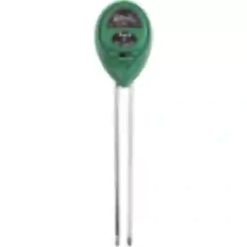 3-in-1 Bodemtester - pH, vochtigheid, zonlicht