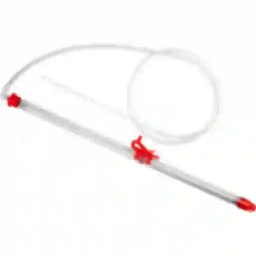 Automatische sifon met klep en handvat - 64 cm