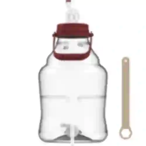 Ballon 10 L met handvat en kraantje