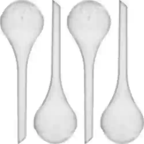 Bewateringsbollen, transparant, 400 ml, 4 stuks