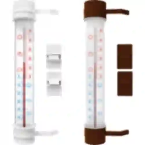 Buitenthermometer (-50°C tot +50°C) 27cm mix