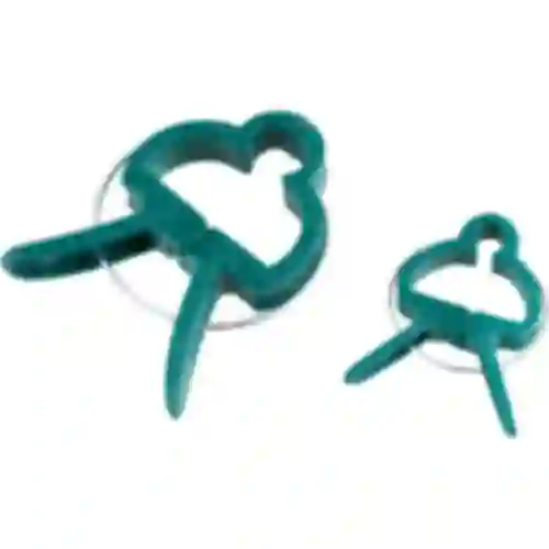 Clips voor het vastmaken van planten 20 stuks (8x groot/12x klein)
