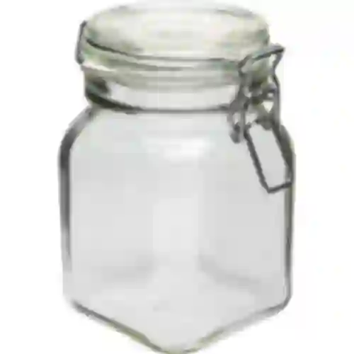 Comfort Pot 750 ml vierkant. hermetisch afgesloten