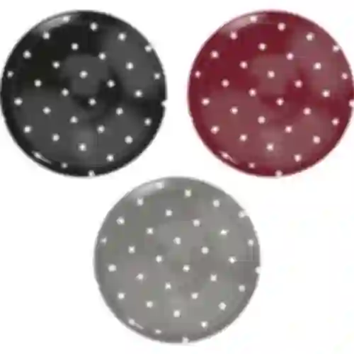 Deksel fi 66/4 stippen mix - 10 stuks.