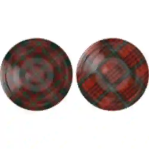 Deksel fi66 Schotse ruit mix, 10 stuks.