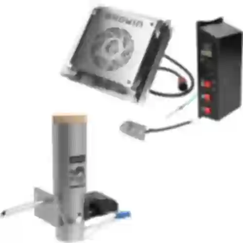 DragON kit voor rookovens - elektrische modules met digitale controller en JET 2 LONG rookgenerator