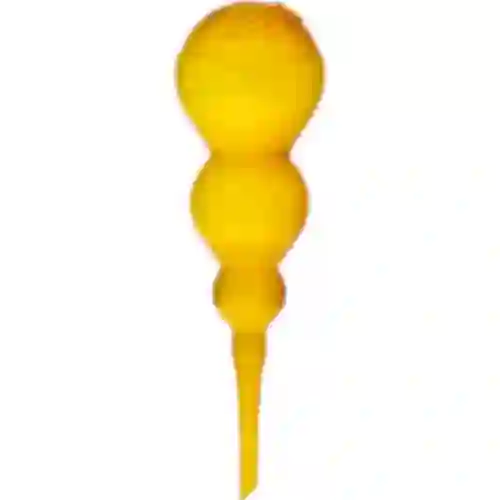 Drievoudige gietbal (driekamer), transparant geel, 600 ml