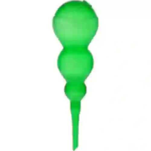 Drievoudige gietersbol (driekamer), transparant groen, 600 ml