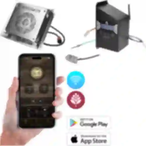 Elektrische modules met Wi-Fi-controller - dragON kit voor tuinrookovens