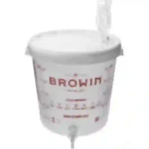 Fermentatiecontainer 30 L met deksel, kraan en buis UA