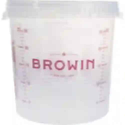 Fermentatiecontainer 30L met opdruk, 2 buisjes