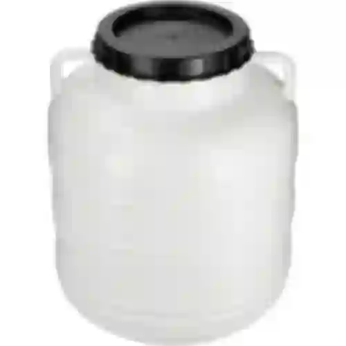 Fermentatievat 40L - wit, handvatten