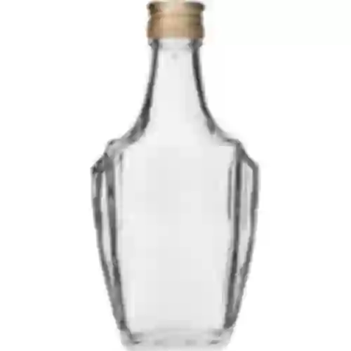 Fles Art Deco 250ml met schroefdop fi28