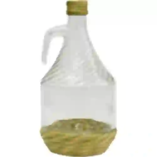 Fles Dama 1L in omhulsel, met dop