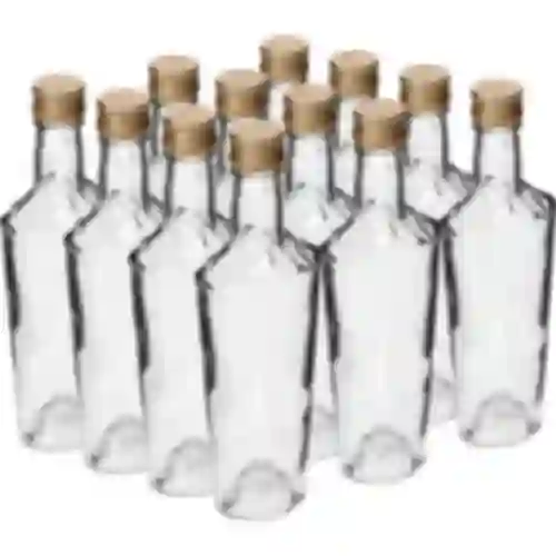 Fles Everest 250 ml met dop fi28, 12 stuks