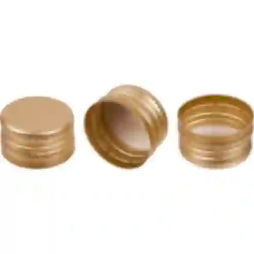 Flessendop fi 28/18 - goud - 100 stuks
