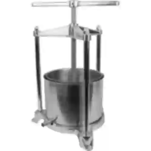 Framepers voor fruit - roestvrij staal, 5 l