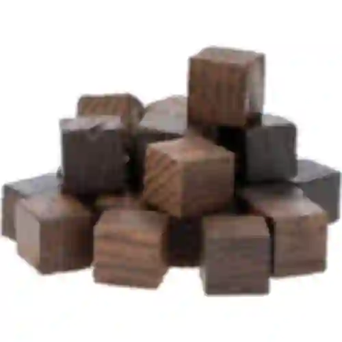Franse eiken blokjes, sterk geroosterd, gearomatiseerd - Kers, 20g