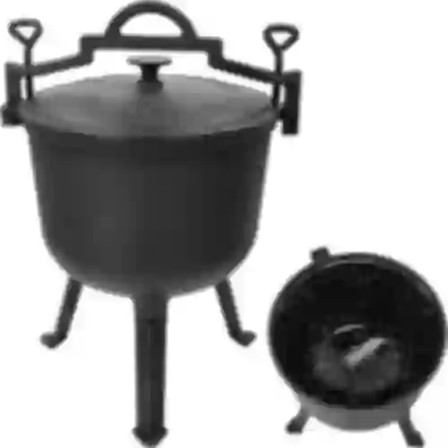 Geëmailleerde ketel, 10l, gietijzer