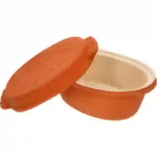 Geglazuurde Romeinse pot 4,5 L (meanders)
