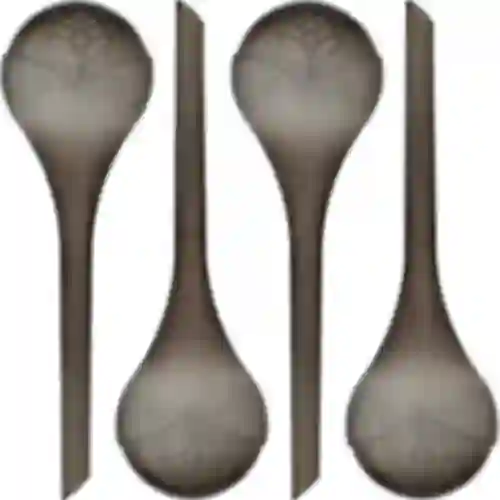 Gietballen voor planten, zwart transparant, 400 ml, 4 stuks