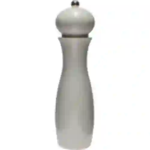 Handmatige peper- en zoutmolen, 21 cm, wit