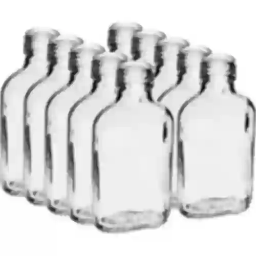 Heupfles type likeurfles 100 ml 10 stuks