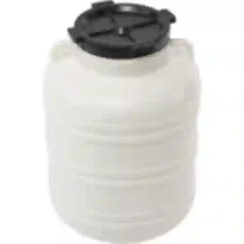 Ingelegde Groente Vat 60L - wit, handvatten