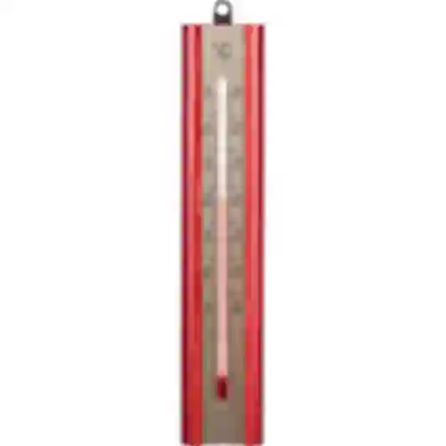 Kamertemperatuurmeter met gouden schaal (-40°C tot +50°C) 16cm mix