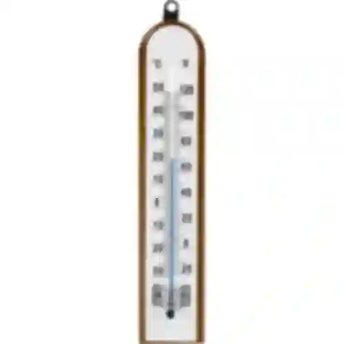 Kamertemperatuurmeter met witte schaal (-30°C tot +50°C) 20cm
