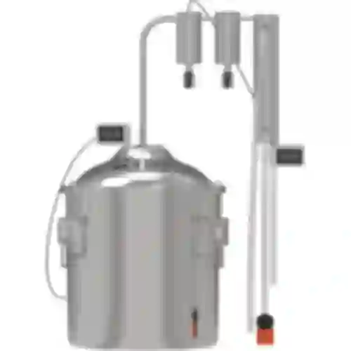 Klassieke Convex Distilleerder 18 L - 2 opvangbakken